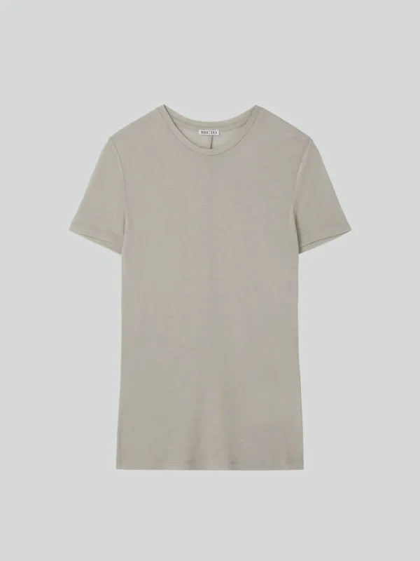 BABY JERSEY T-SHIRT (GREIGE)