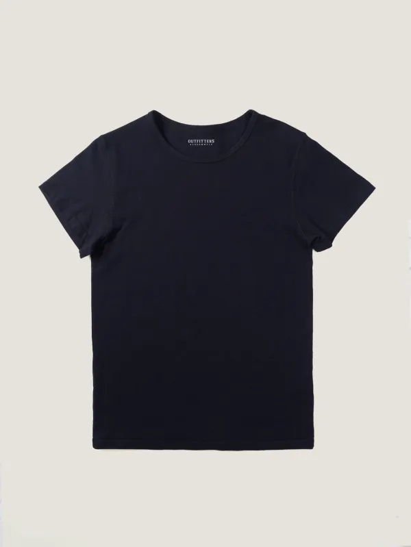 ALWAYS CREW NECK T-SHIRT [ Navy ]