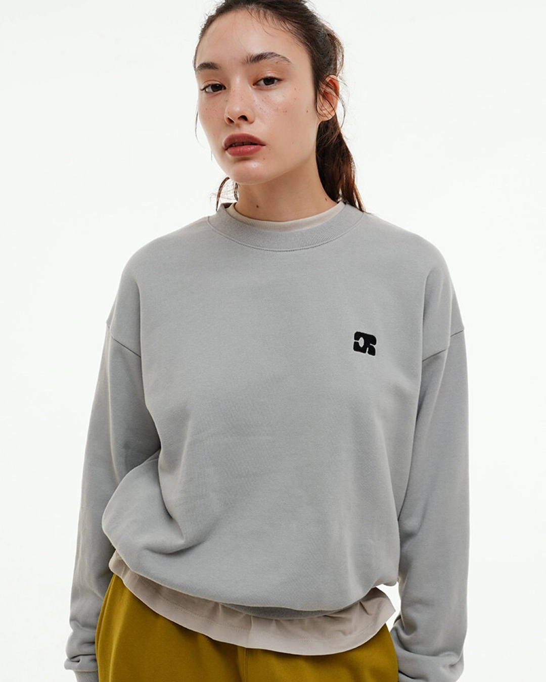 센토르 CENTAUR EMBLEM SWEATSHIRT_GREY 상품 이미지 2