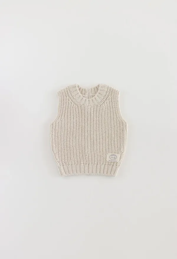 NOUS KNIT VEST (NATURAL)