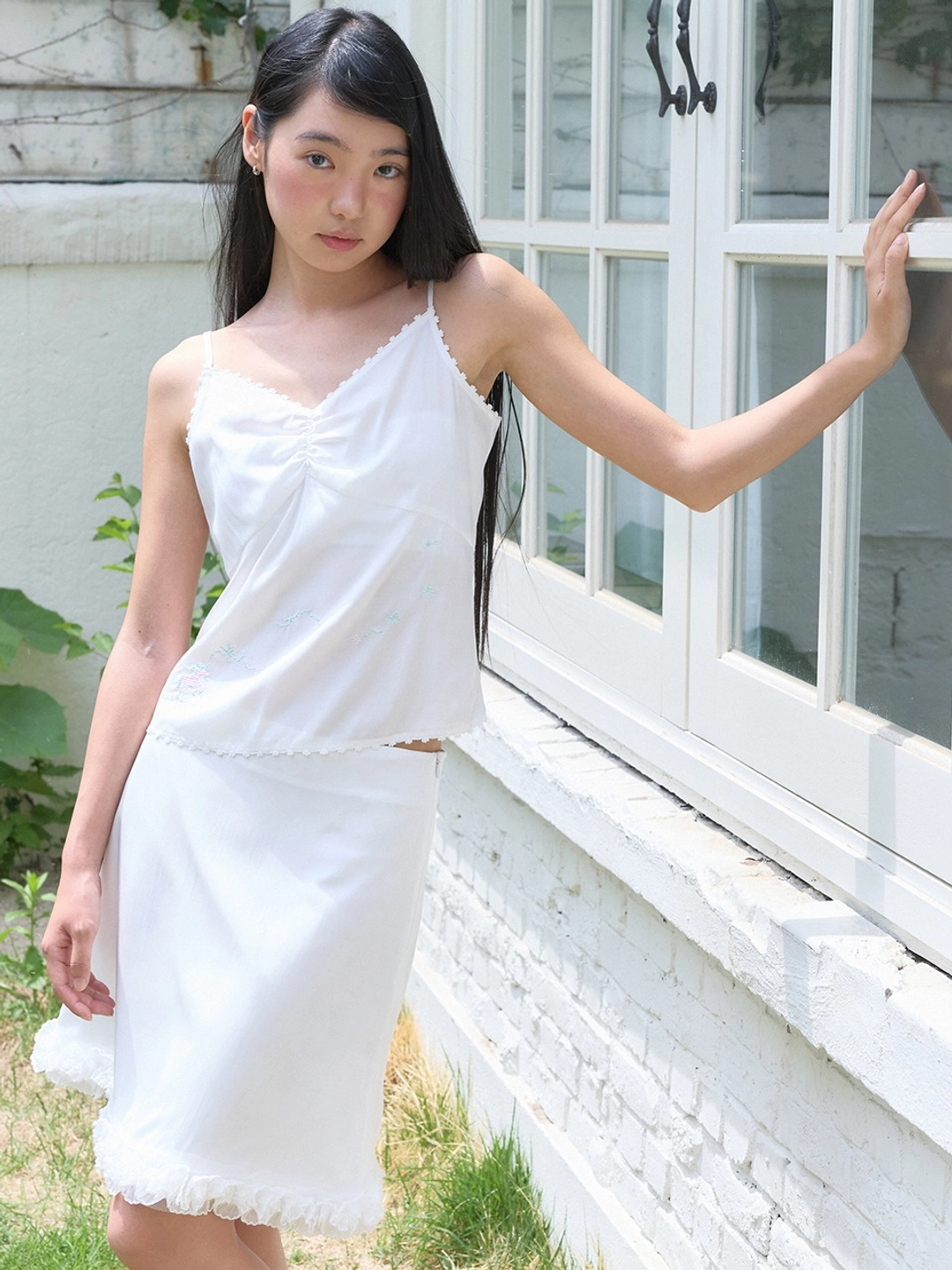 마가린핑거스 UNICORN STITCH SLEEVELESS (WHITE) 상품 이미지 2