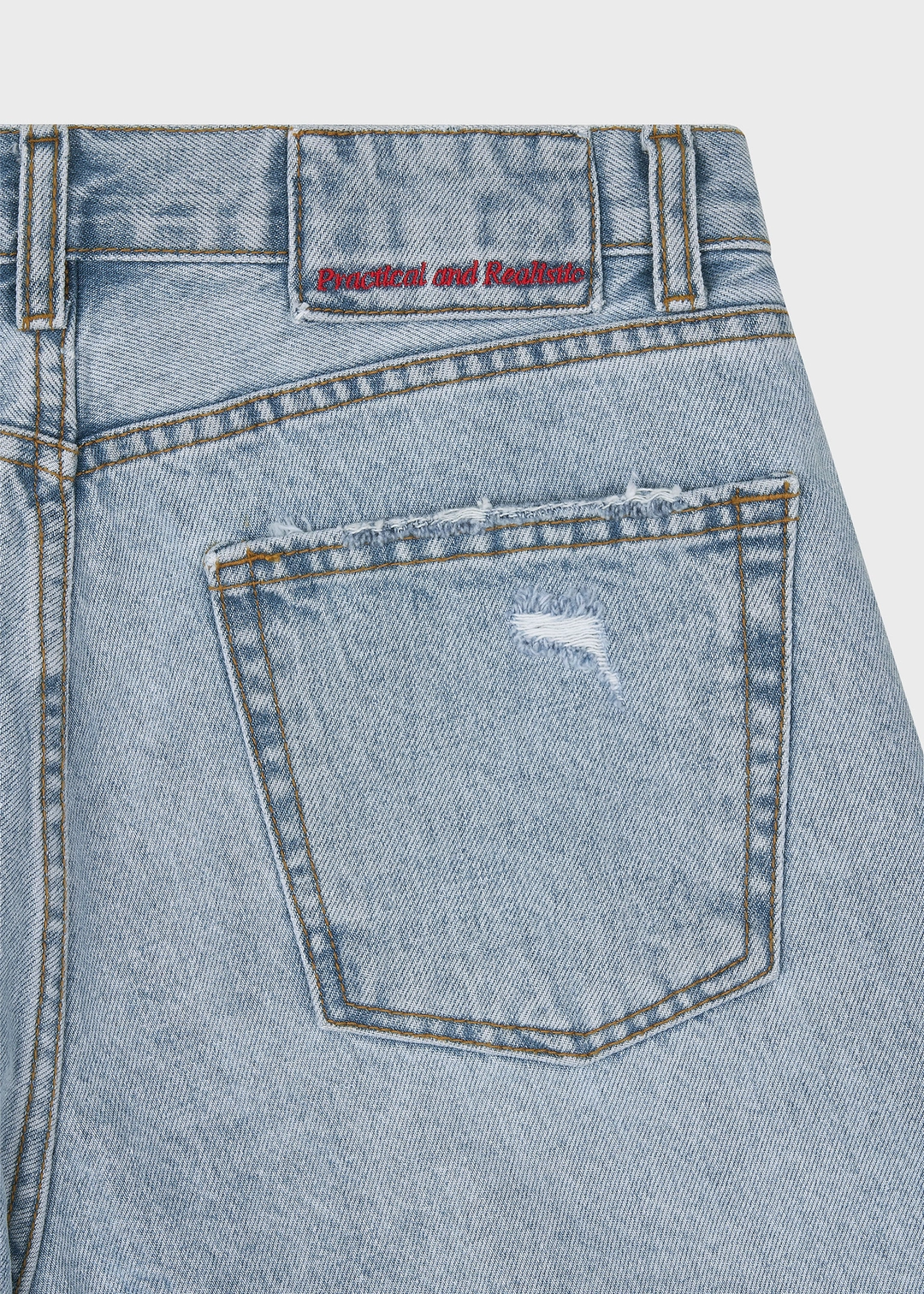 프랙티컬 앤 리얼리스틱 PR Old Blue Shorts 상품 이미지 3