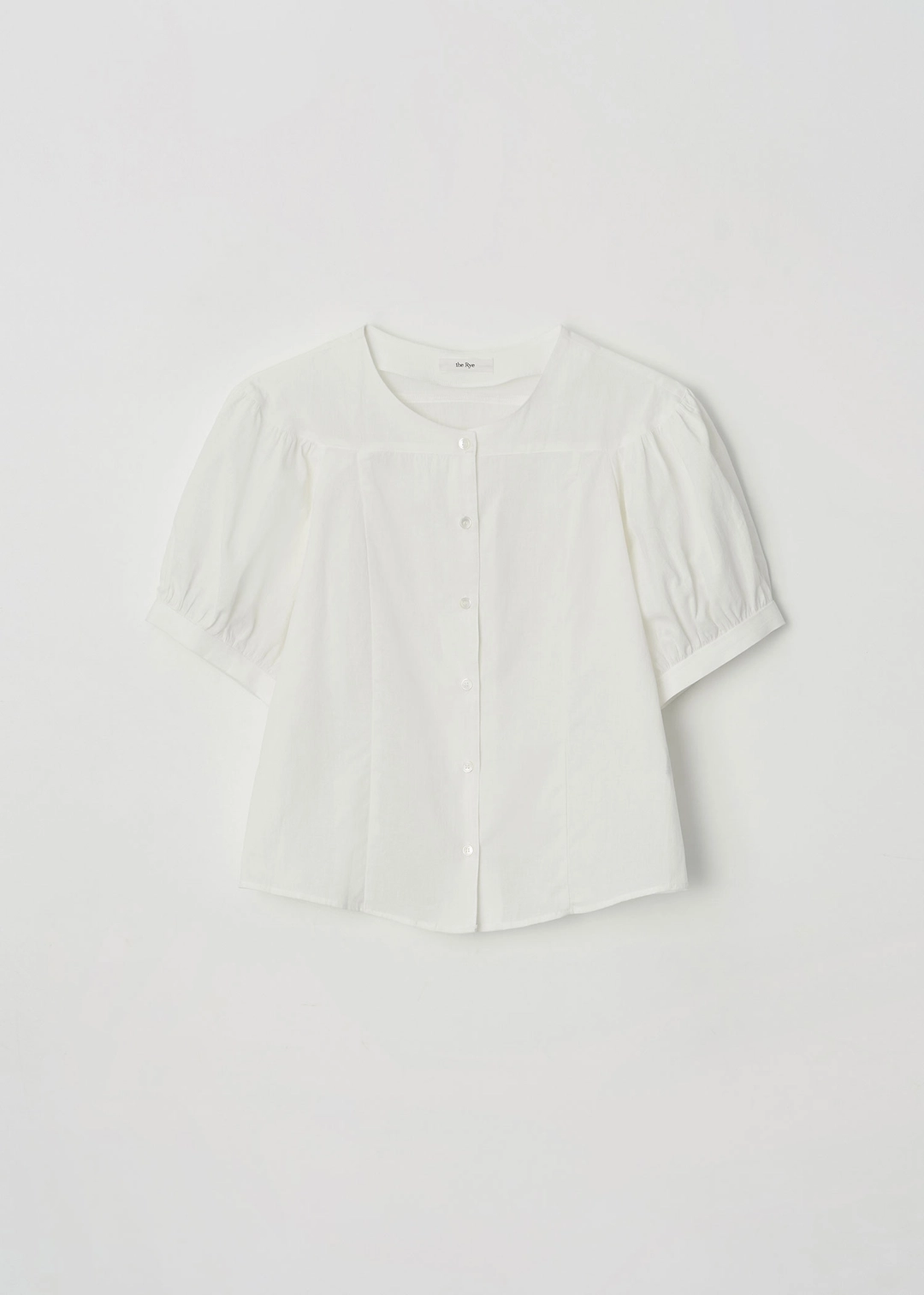 더라이 Volume Puff Blouse(White) 상품 이미지 1