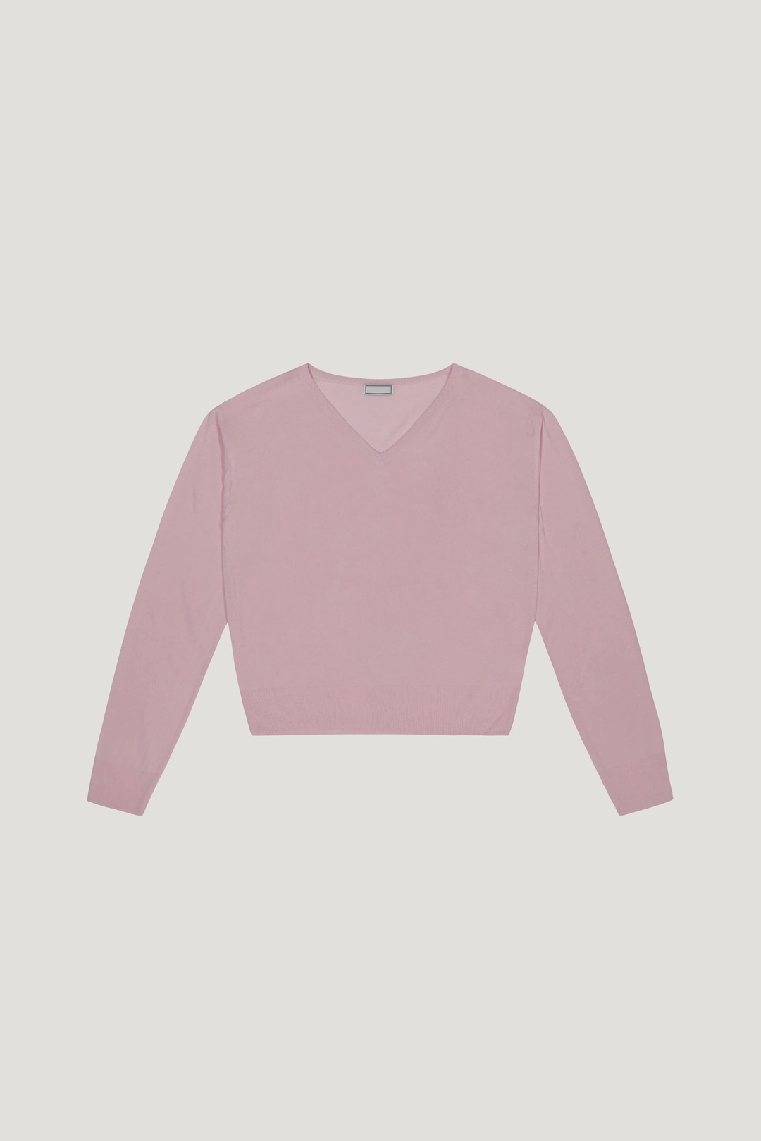 리브어리 Mellow V-Neck Knit (pink) 상품 이미지 1