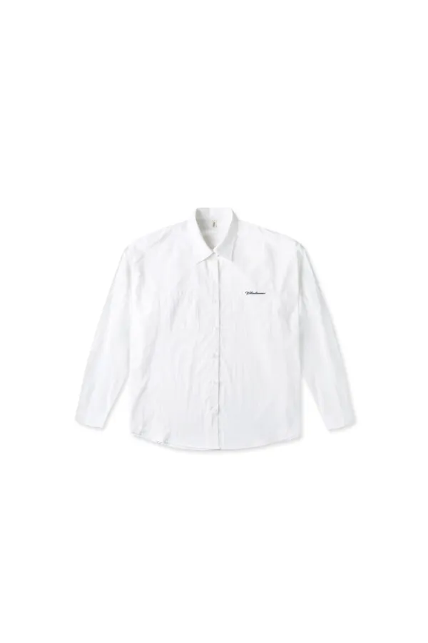 Stripe casual shirt_ivory