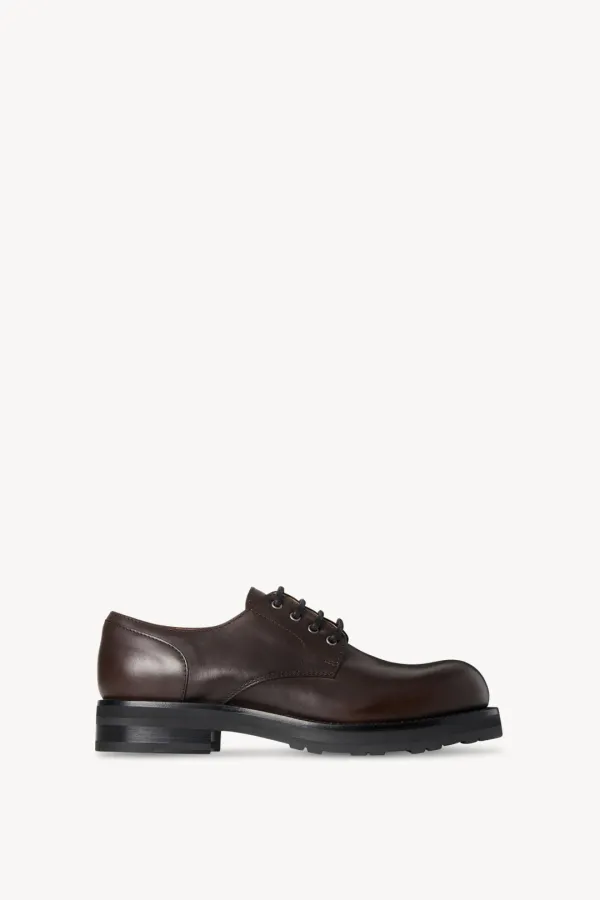 Derby Lug Sole 가죽 슈즈