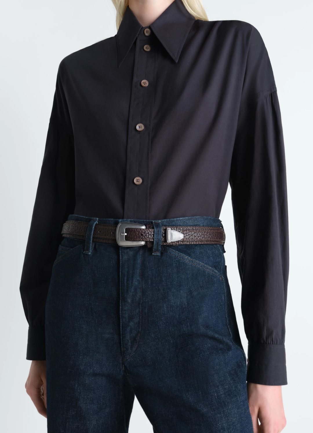 르메르 MINIMAL WESTERN BELT IN LEATHER 상품 이미지 2