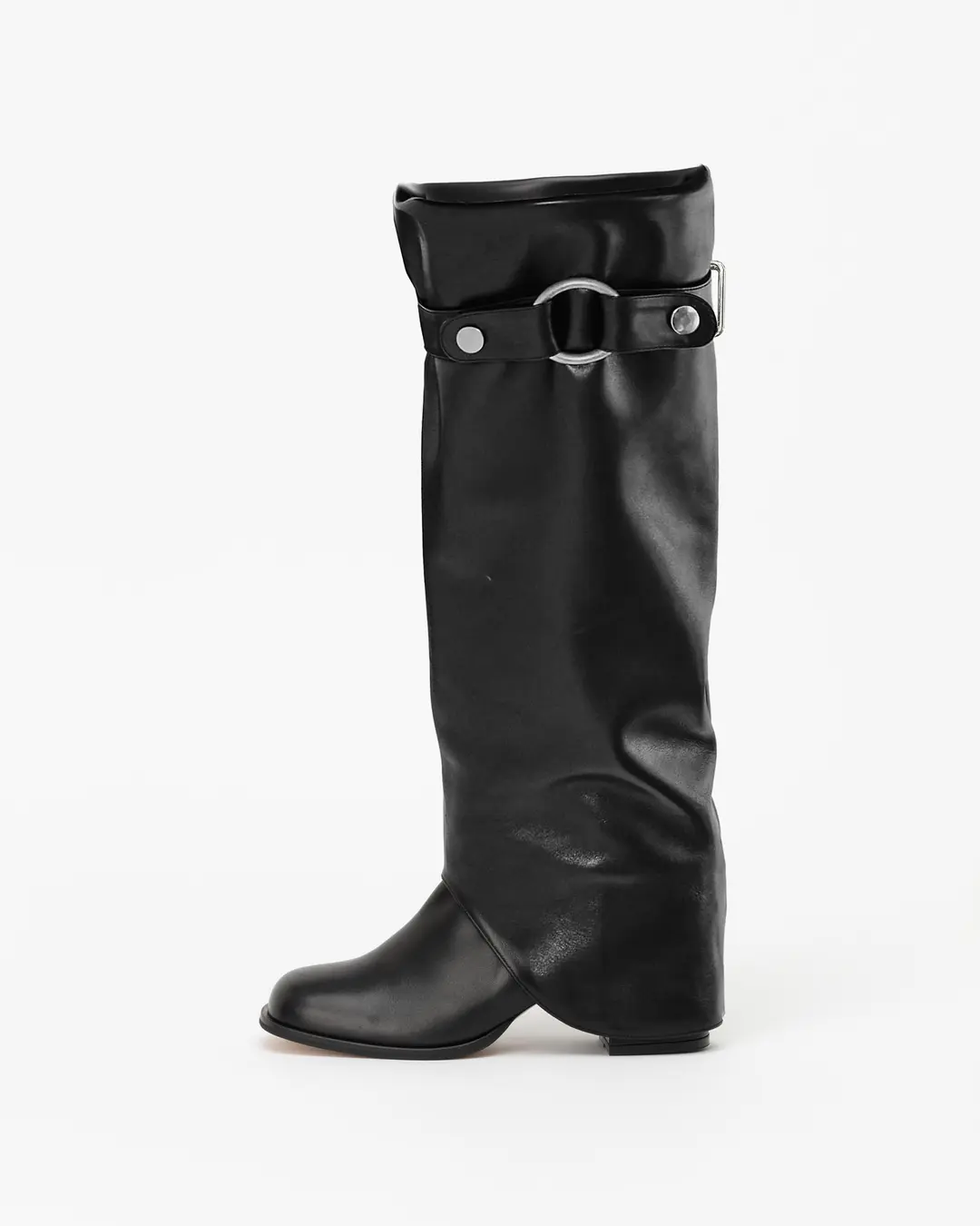 쇼쉬르라팡 Veteran Mid Strap Boots 6CM 상품 이미지 1