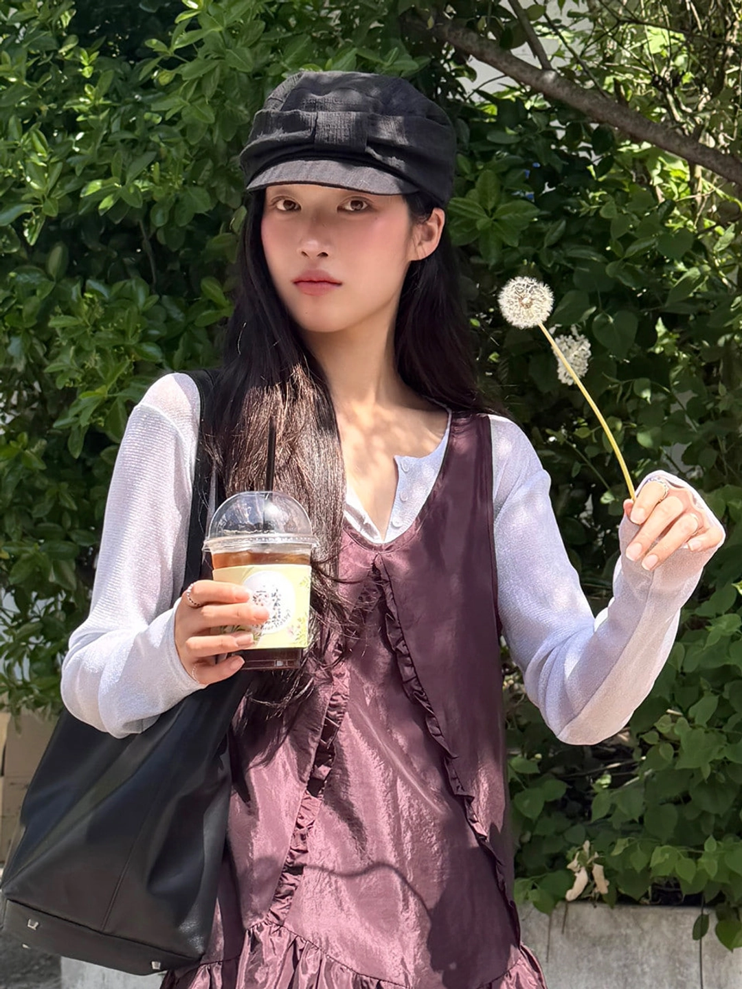 마가린핑거스 SHEER SLIM CARDIGAN (LIGHT GREY) 상품 이미지 2