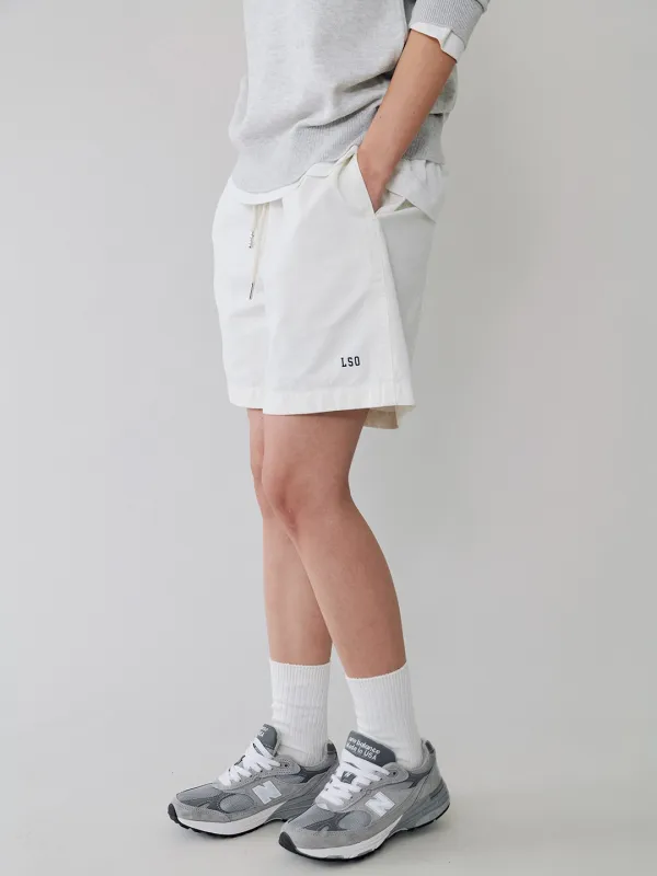 Prepster washed shorts_off white