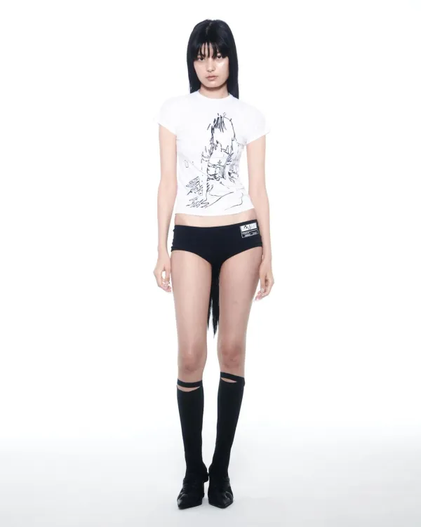Eyelet top (White)