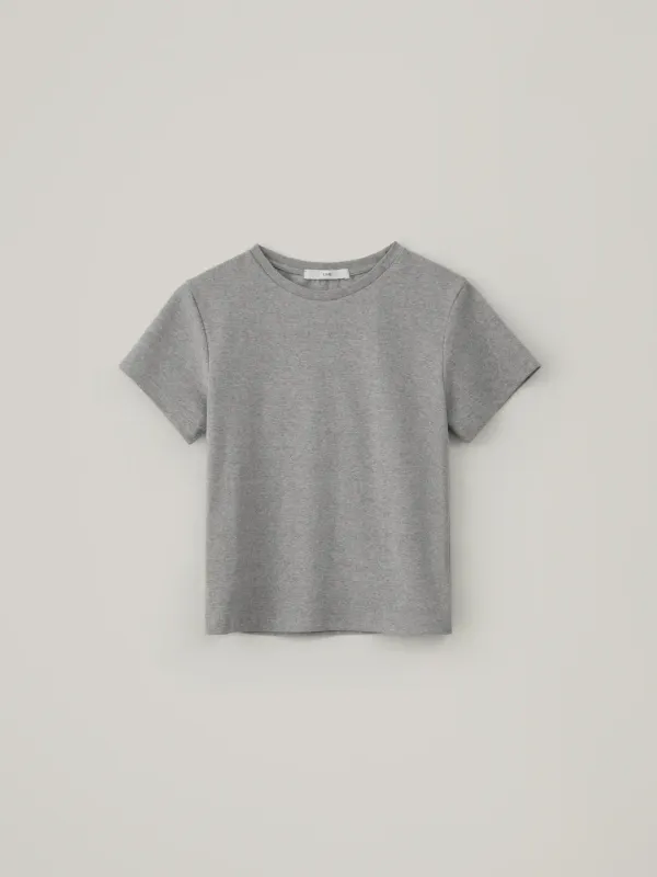 Basic Cotton T-Shirt - Gray