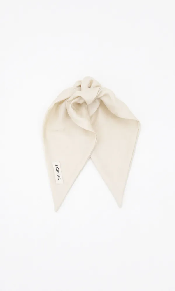 Big Ribbon Scrunch_Cream Ivory