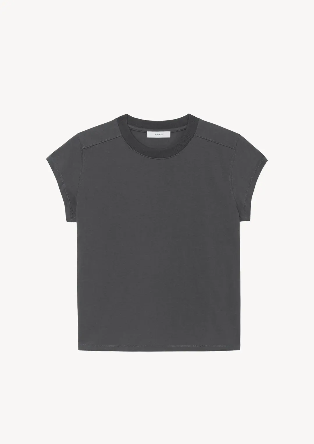 Eve Cotton T-shirt in Charcoal