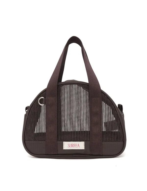 MINI BOWLING BAG_BROWN