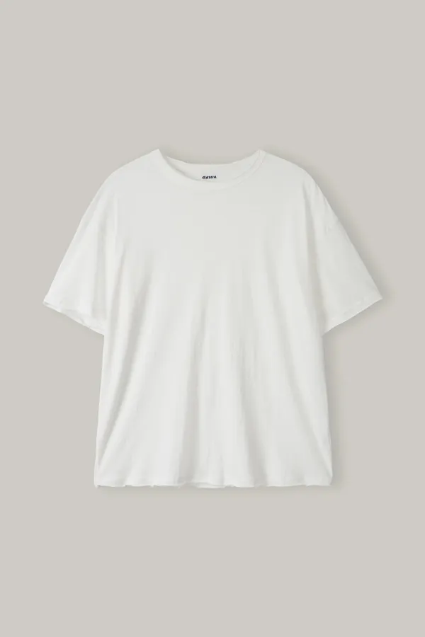 Cut-Off Loose Tee (Ivory)