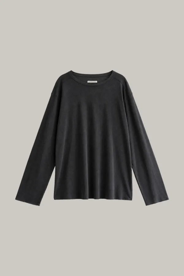 Raw Cut T-shirt (charcoal)