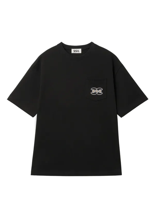 Clover Pocket T-Shirt_Black