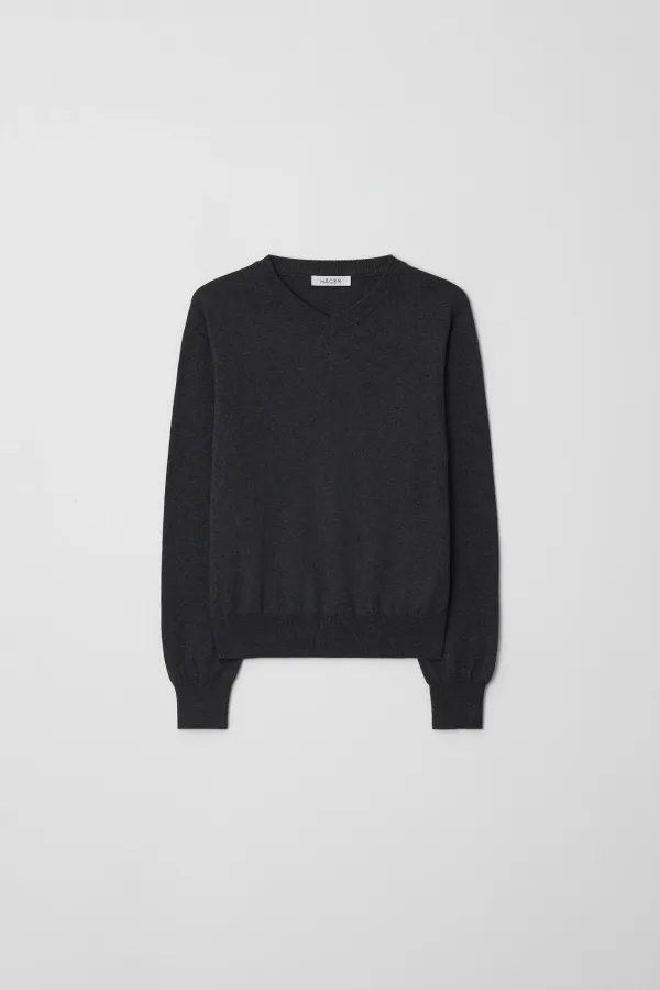 [2nd] Low V-neck Knit
