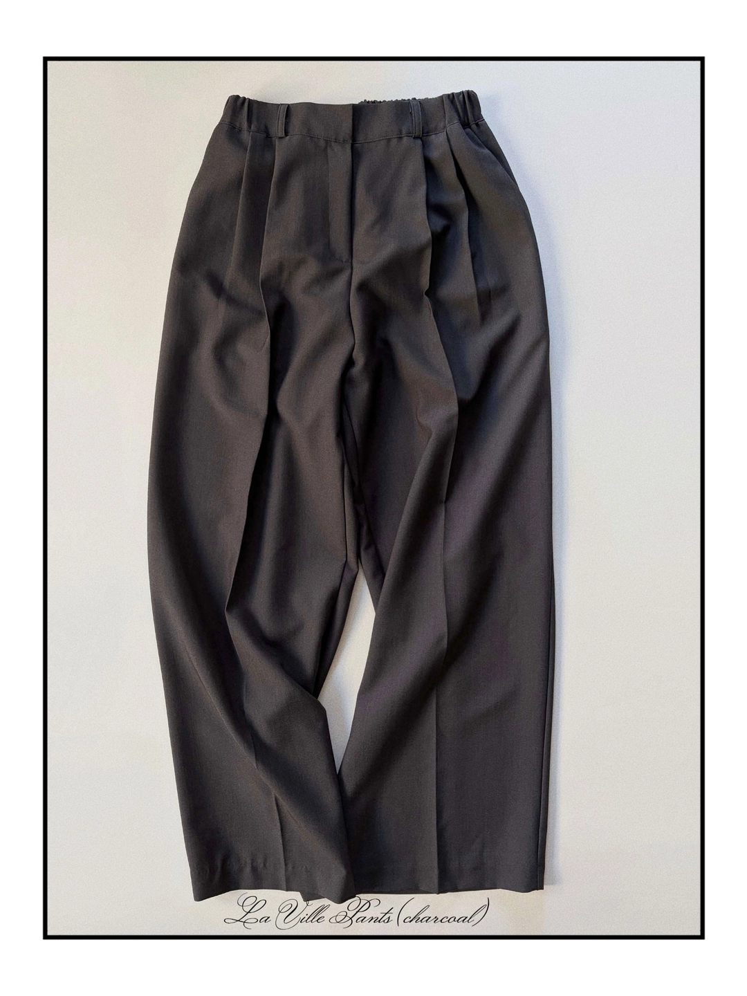 심플멍 La Ville Pants (charcoal) 상품 이미지 1