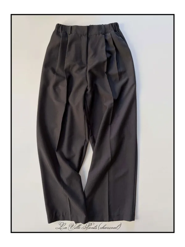 La Ville Pants (charcoal)