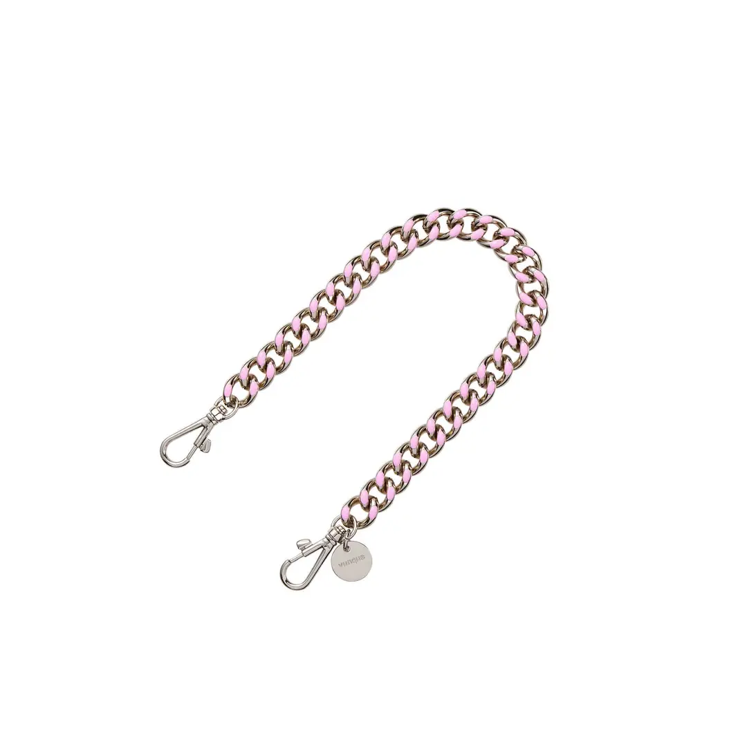 분크 [아울렛] Manicure Chain Short Strap (매니큐어 체인 숏 스트랩) Delight Pink 상품 이미지 1