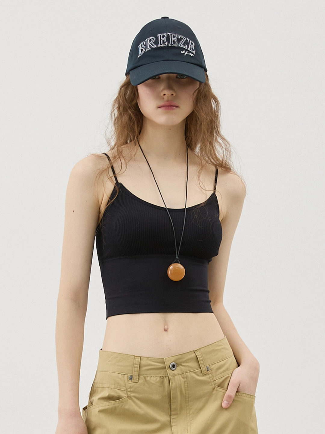 시티브리즈 브리즈 아플리케 볼캡_DARK NAVY 상품 이미지 2