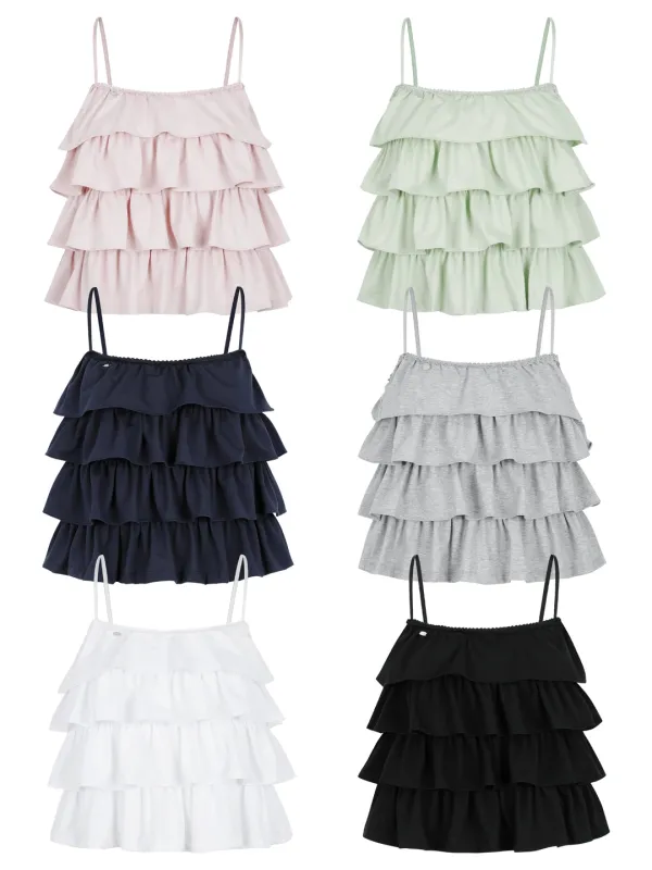 Frilly Sleeveless