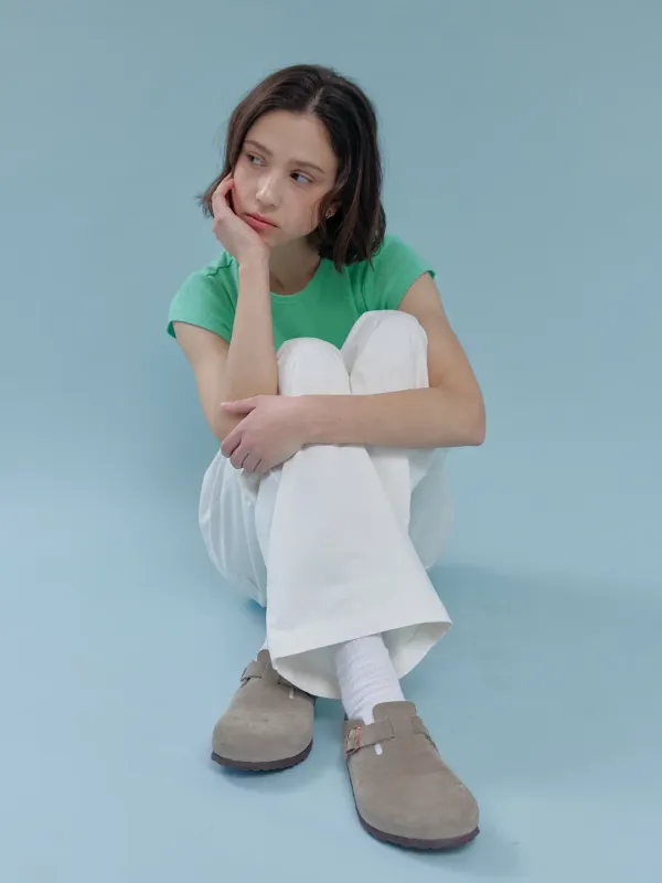 vintage vibe t-shirts (green apple)