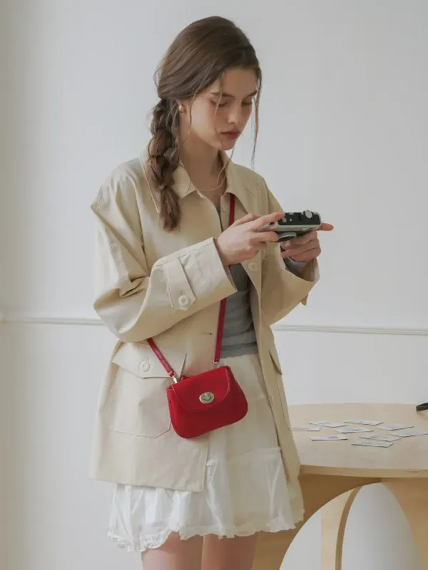 미뇽 미니 크로스백 Mignon Mini Cross Bag_Red