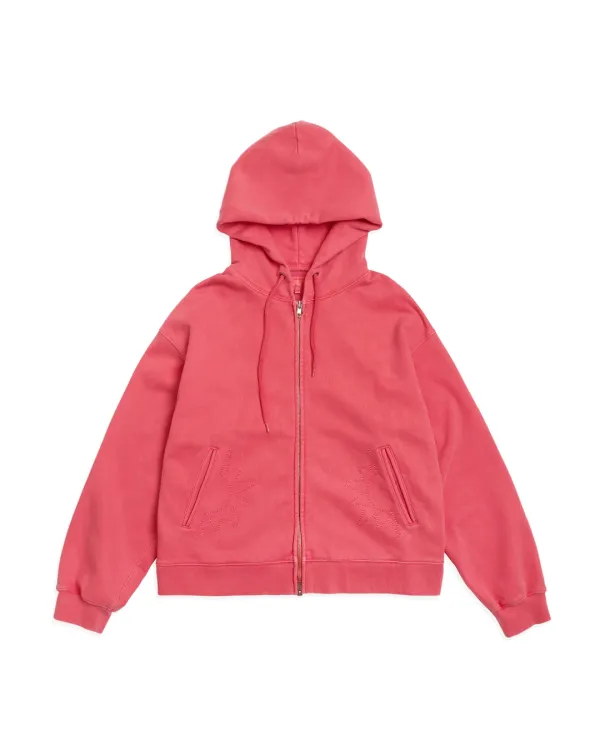 HS Symbol Hoodie Zip Up_VTG Pink