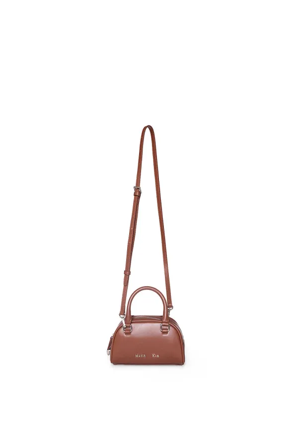 HALFMOON BABY BOWLING BAG IN BROWN