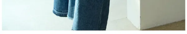 A-line cut denim skirt