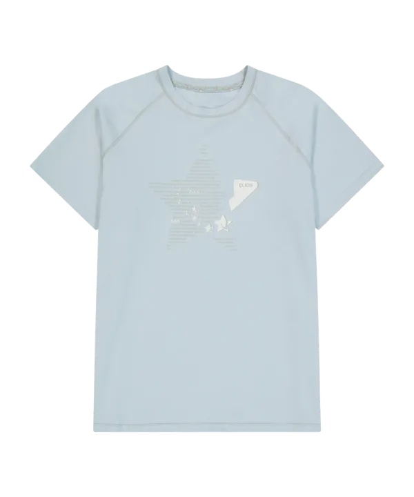Double Sleeves Raglan T-shirt / Stone Blue
