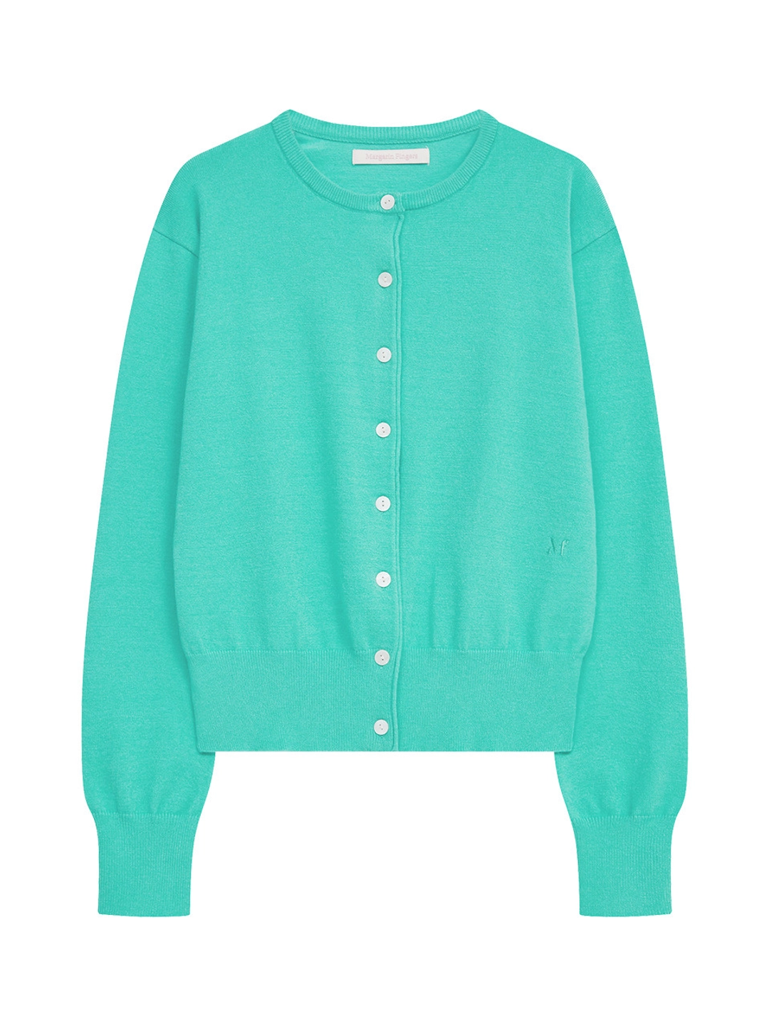마가린핑거스 BASIC LOGO CARDIGAN (MINT) 상품 이미지 2