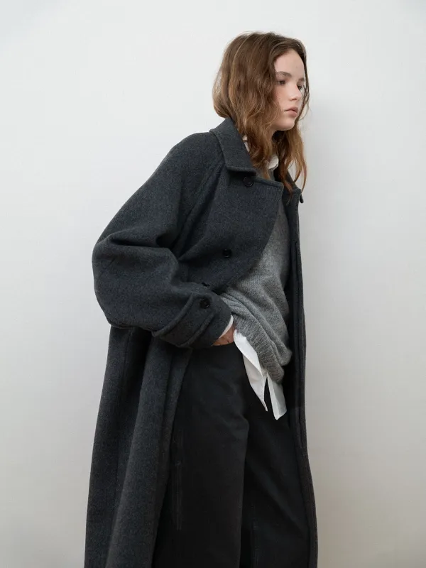 Ness balmacaan coat_charcoal