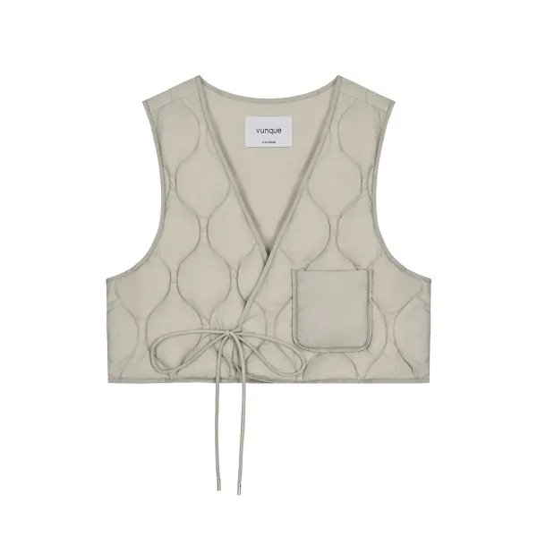 [아울렛] Slim Down Vest (슬림 다운 베스트) Ivory