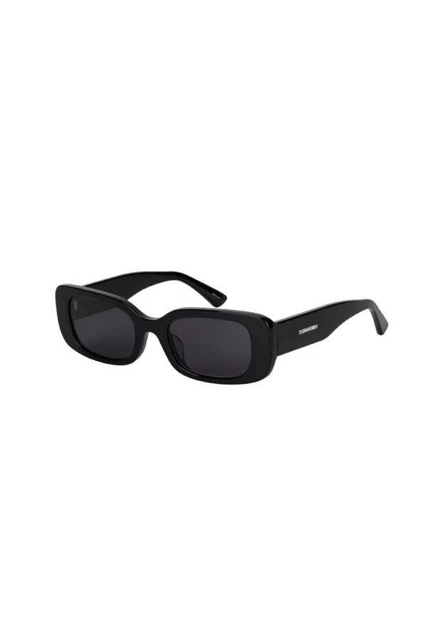 Classic Rectangle Sunglasses [ Black ]
