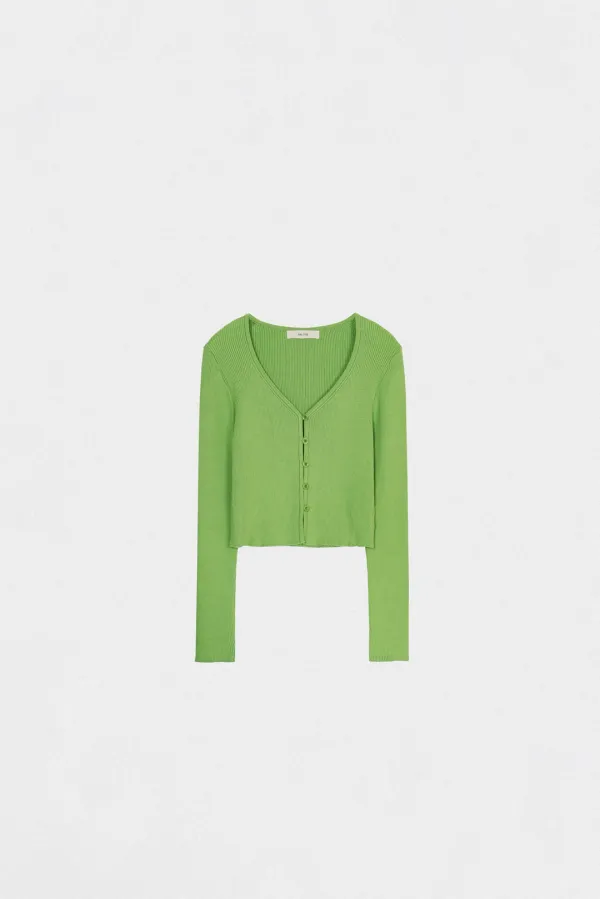 19945_Essential Rib Cardigan
