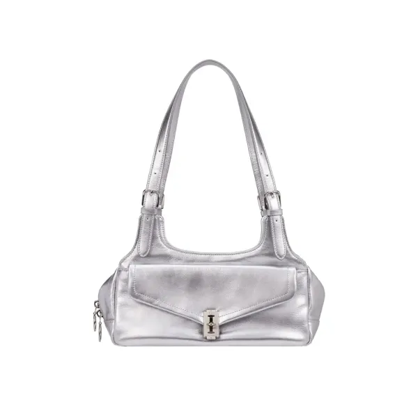 [아울렛] Occam Doux Pocket Shoulder M (오캄 두 포켓 숄더 미듐) Silver