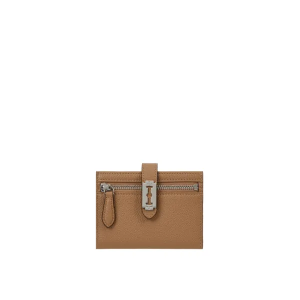 Magpie Coin Card Wallet (맥파이 코인 카드지갑) Caramel Brown