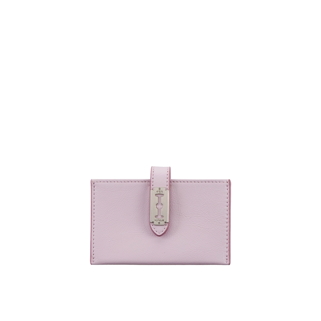 분크 Magpie Soft Accoridon Card Wallet (맥파이 소프트 아코디언 카드지갑) Powder Pink 상품 이미지 1