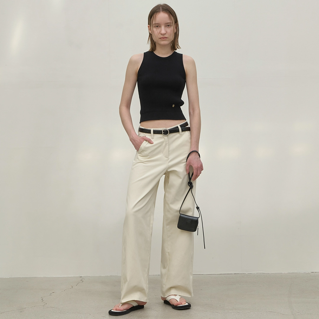 아뜰리에 나인 (PT-5555)ESSENTIAL STANDARD COTTON PANTS 상품 이미지 2