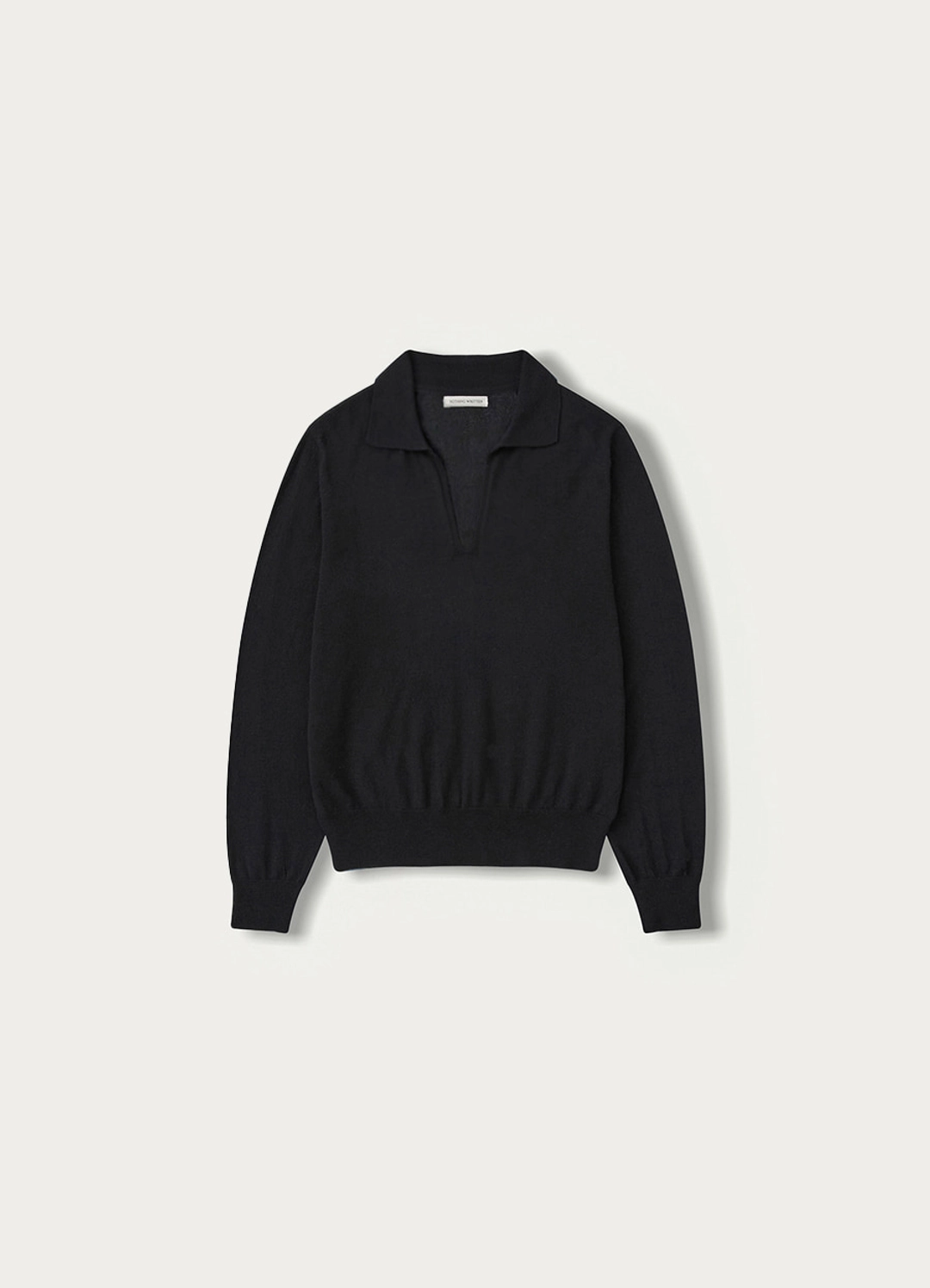 낫띵리튼 Vera collar knit (Black) 상품 이미지 1