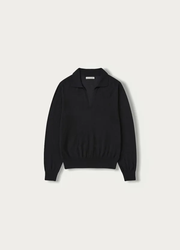 Vera collar knit (Black)