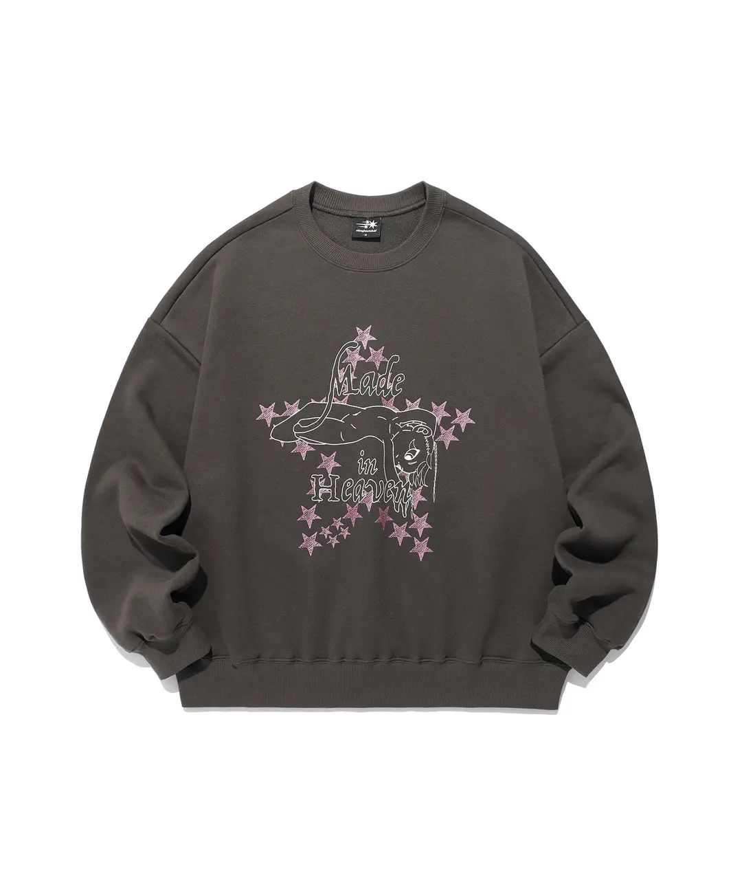 나이스고스트클럽 angels sweatshirts[charcoal] 상품 이미지 1