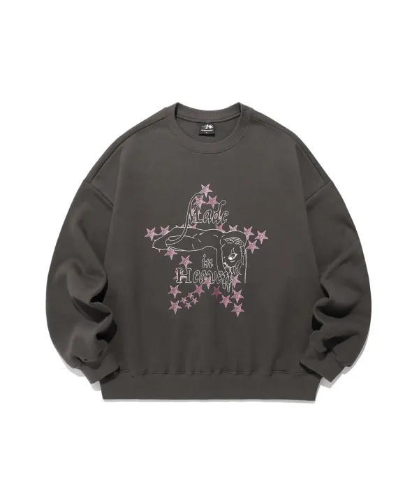 angels sweatshirts[charcoal]