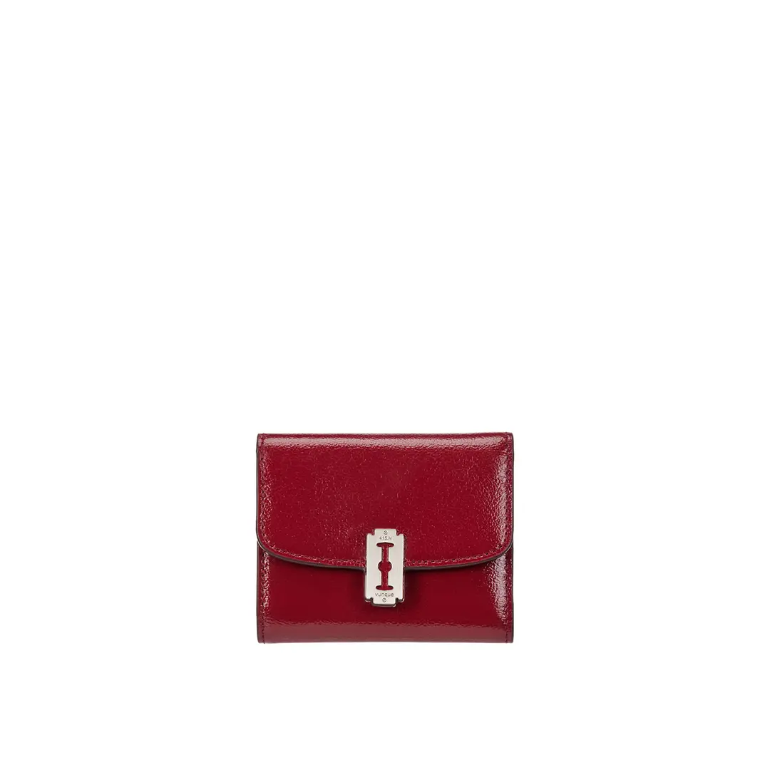분크 Occam Lune Half Wallet (오캄 룬 반지갑) Berry Red 상품 이미지 1