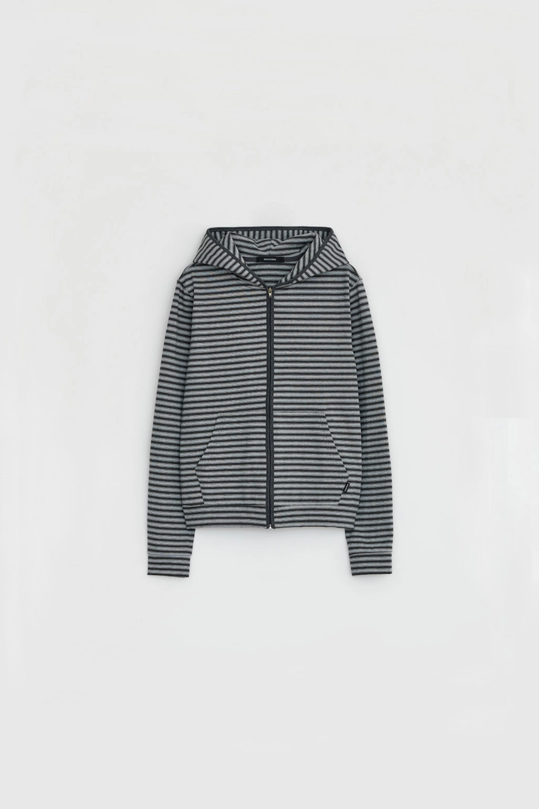 다이애그널 STRIPE JERSEY ZIP HOODIE 상품 이미지 1