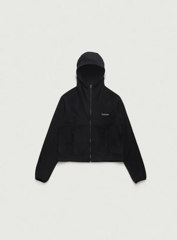 Molten Fleece Zip-Up Hoodie_Black